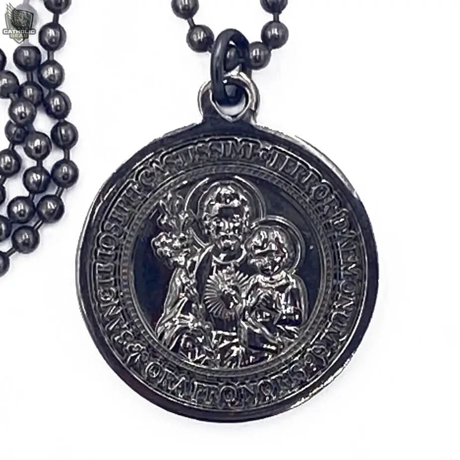 St. Joseph Strong Medal Necklace – The Catholic Gentleman Store